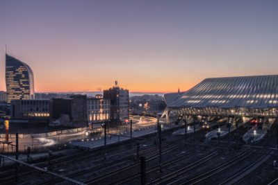 Luik skyline investeren Guillemins